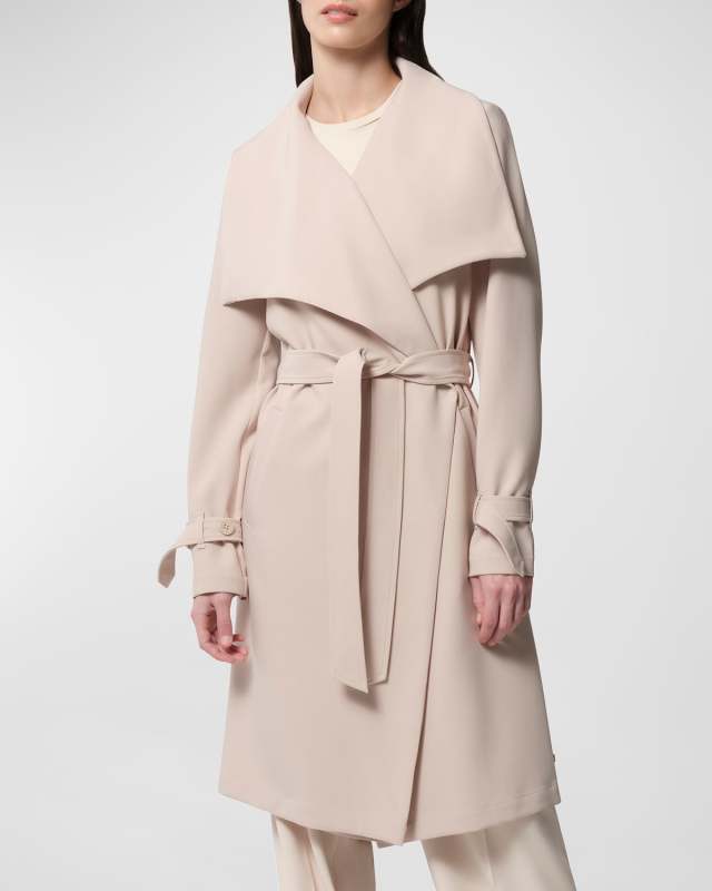 Essential Drapey Trench Coat
